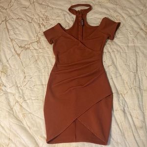 Rouched Fashion Nova Dress